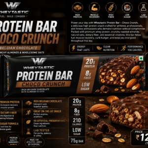 Wheytastic Protein Bar – Choco Crunch