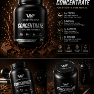 Wheytastic Concentrate – Chocolate Rush (2 KG)